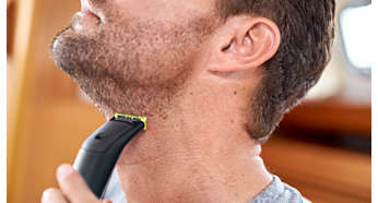 Zastřihovač vousů Philips OneBlade QP6510/20 černý Zastřihovač vousů Philips OneBlade QP6510/20 černý
