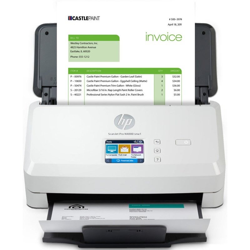 HP ScanJet Pro N4000 snw1