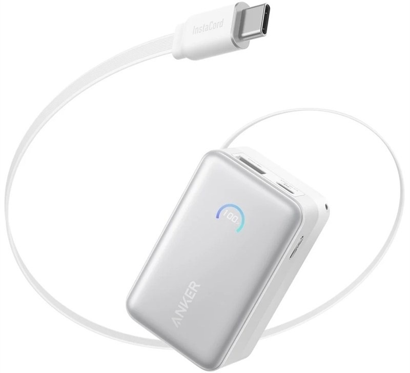 Powerbanka Anker Nano 45W, 10000 mAh - bílá