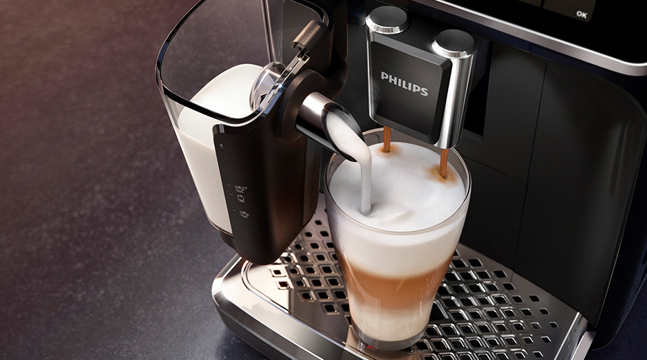 Automatický kávovar Philips Series 4300 LatteGo EP4341/51 černý Philips Series 4300 LatteGo EP4341/51