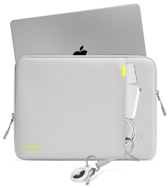 Pouzdro na notebook tomtoc Sleeve na 14" MacBook Pro - šedé