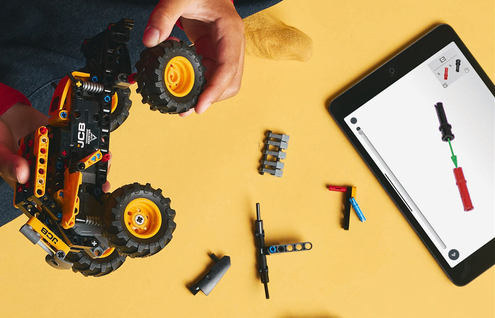 Model LEGO Technic DIGatron nabízí velká kola, pracovní prvky a spoustu možností pro vlastní příběhy.