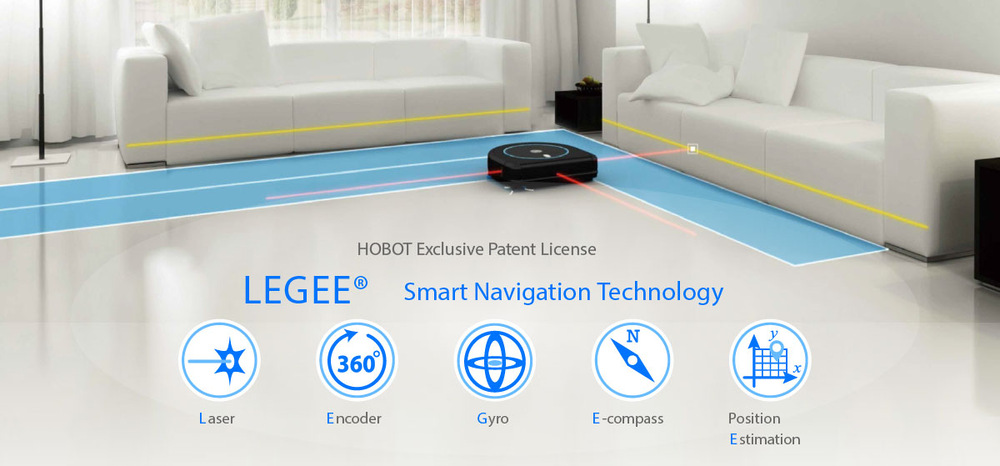 Robotický vysavač HOBOT LEGEE 669 Robotický vysavač HOBOT LEGEE 669
