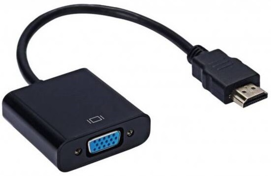 Redukce WG HDMI/VGA černá
