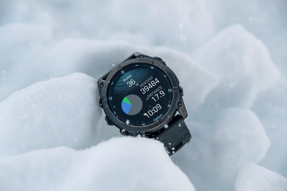 Chytré hodinky Garmin fenix 8 47 mm AMOLED - Slate Gray / Black Silicone Band