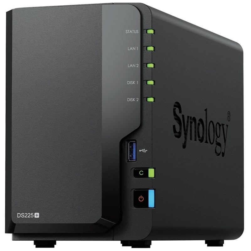 Datové úložiště (NAS) Synology DiskStation DS225+ černé