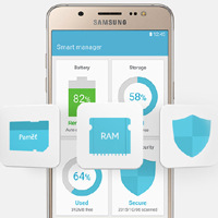 Mobilní telefon Samsung Galaxy J7 2016 (J710F) zlatý Samsung Galaxy J7, zlatá