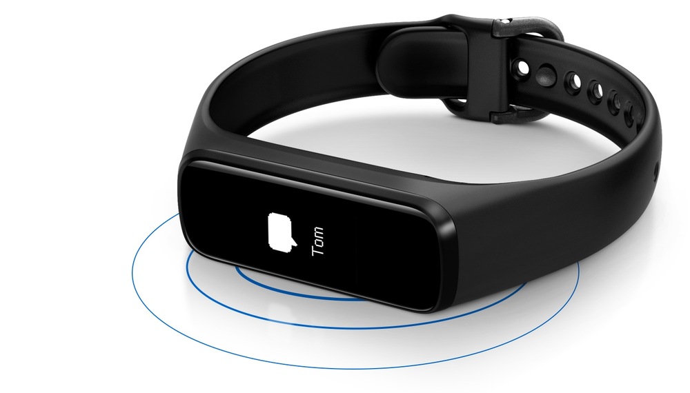 Fitness náramek Samsung Galaxy Fit e černá