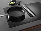 Indukční varná deska s odsáváním Miele KMDA 7633 FL černá Indukční varná deska s odsáváním Miele KMDA 7633 FL černá