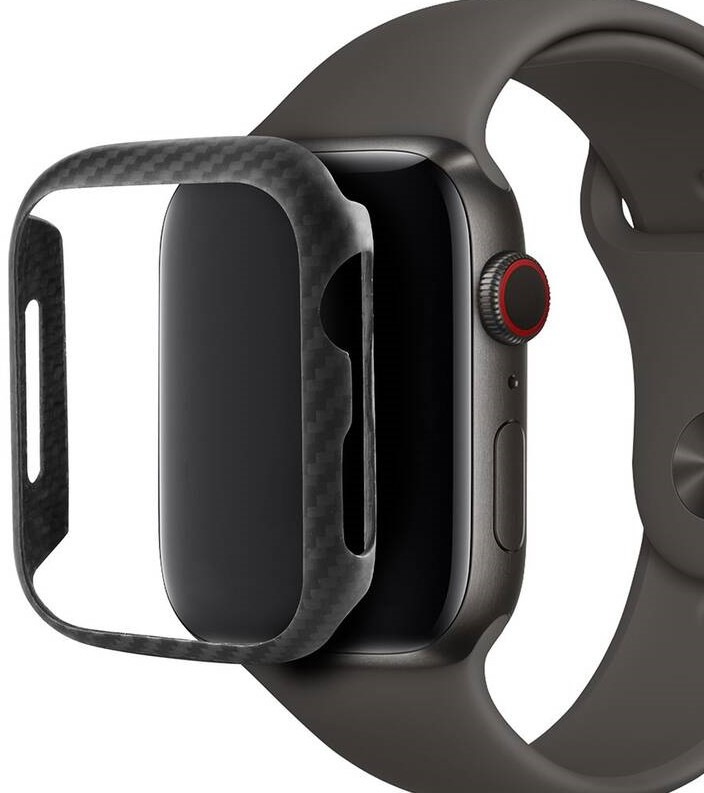 Ochranné pouzdro Tactical Zulu Aramid na Apple Watch 40mm Series 4/5/6/SE černé