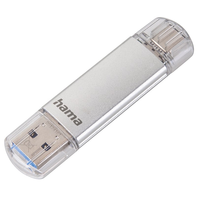 USB Flash Hama Pen Laeta 32 GB stříbrný