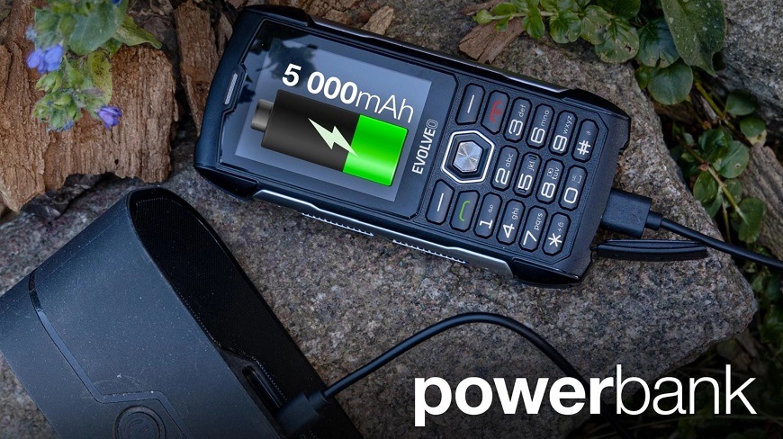 Mobilní telefon Evolveo StrongPhone H1 černý/šedý