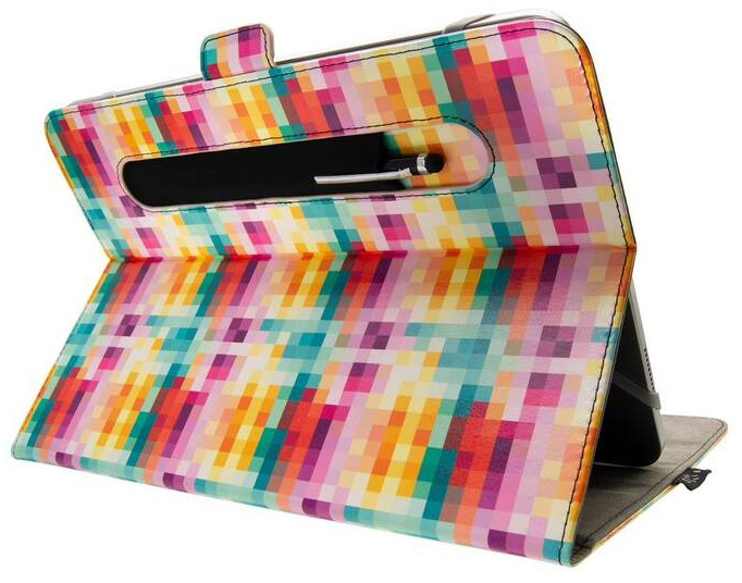 Pouzdro na tablet flipové FIXED Novel na tablety 10,1" s kapsou pro stylus - Dice FIXED Novel, Dice