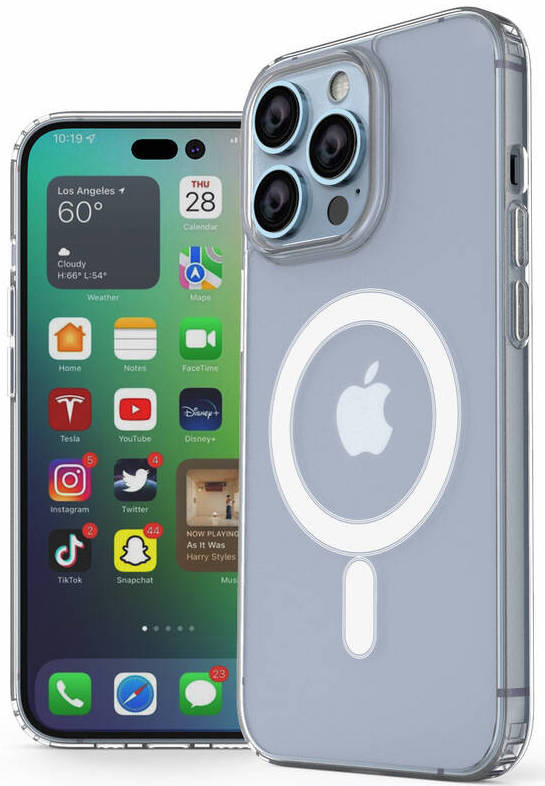 Kryt na mobil TGM Ice Snap na Apple iPhone 14 Pro Max průhledný