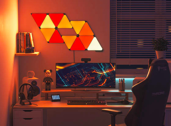 LED světlo Nanoleaf Shapes Ultra Black Triangles Expansion Pack 3 ks LED světlo Nanoleaf Shapes Ultra Black Triangles Expansion Pack 3 ks
