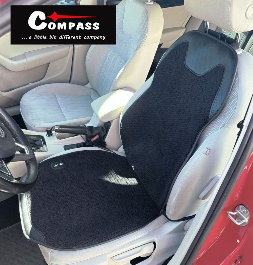 Potah sedadel Compass SHAWN Potah sedadla Compass vyhřívaný 12/24V SHAWN