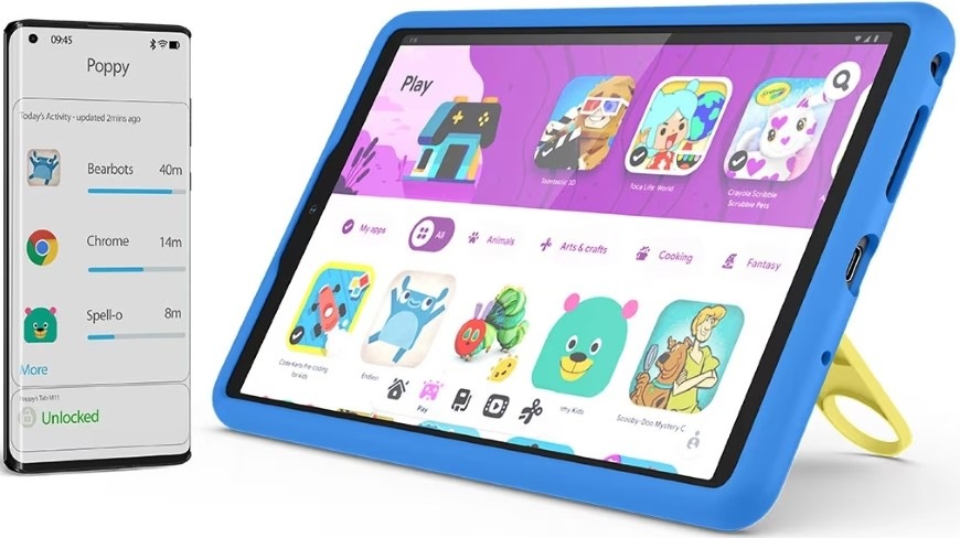 Dotykový tablet Lenovo Tab One LTE 4 GB / 128 GB šedý Lenovo Tab One 128 GB LTE Lunar Grey, šedá