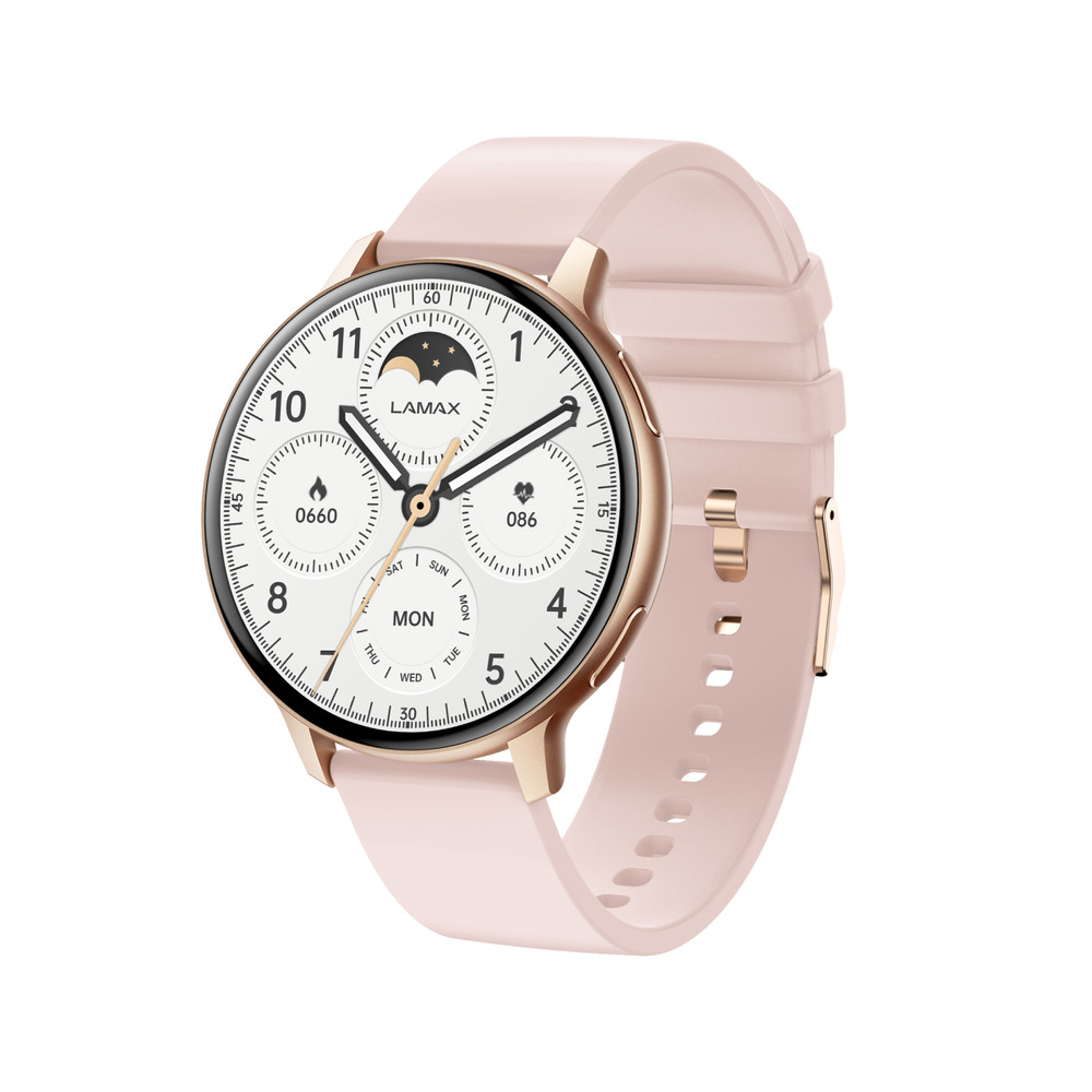 Chytré hodinky LAMAX Aura - rose gold