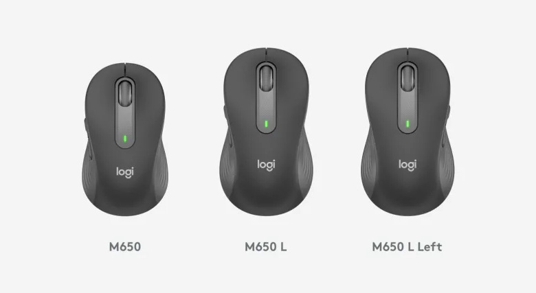 Myš Logitech Signature M650 + podložka Mouse Pad Studio grafitová Myš Logitech Signature M650 + podložka Mouse Pad Studio grafitová