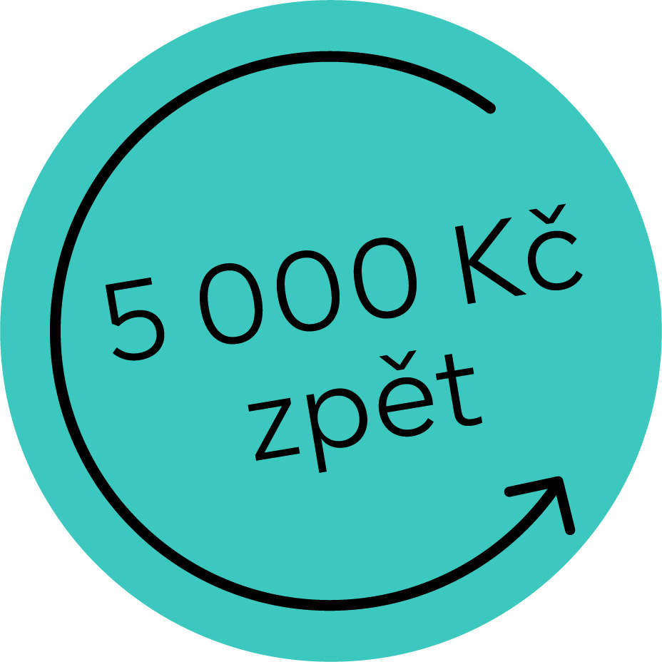 logo k prodejní akci cashback na produkty Siemens v hodnotě 5 000 Kč