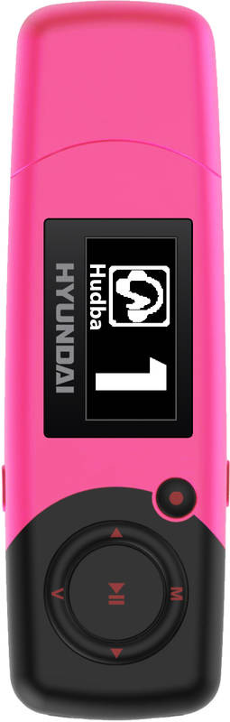MP3 přehrávač Hyundai MP 366 GB4 FM P růžový