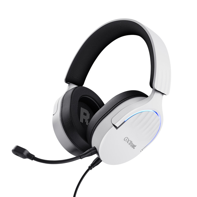 Headset Trust GXT 490W FAYZO, USB bílý Trust GXT 490W FAYZO (25302)