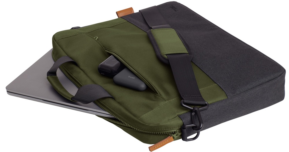 Brašna na notebook Trust Lisboa Bag pro 16" zelená