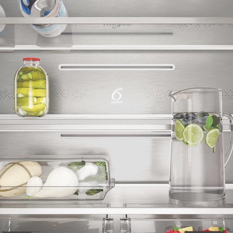 Chladnička s mrazničkou Whirlpool WHC18 T514 bílá Chladnička kombinovaná Whirlpool WHC18 T514, NoFrost vestavná, technologie 6. SMYSL