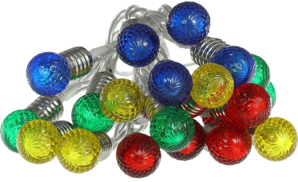 Vánoční osvětlení RETLUX RXL 492, girlanda žárovičky, 20 LED, délka 1,5 m, přívod 0,3 m, teplá bílá