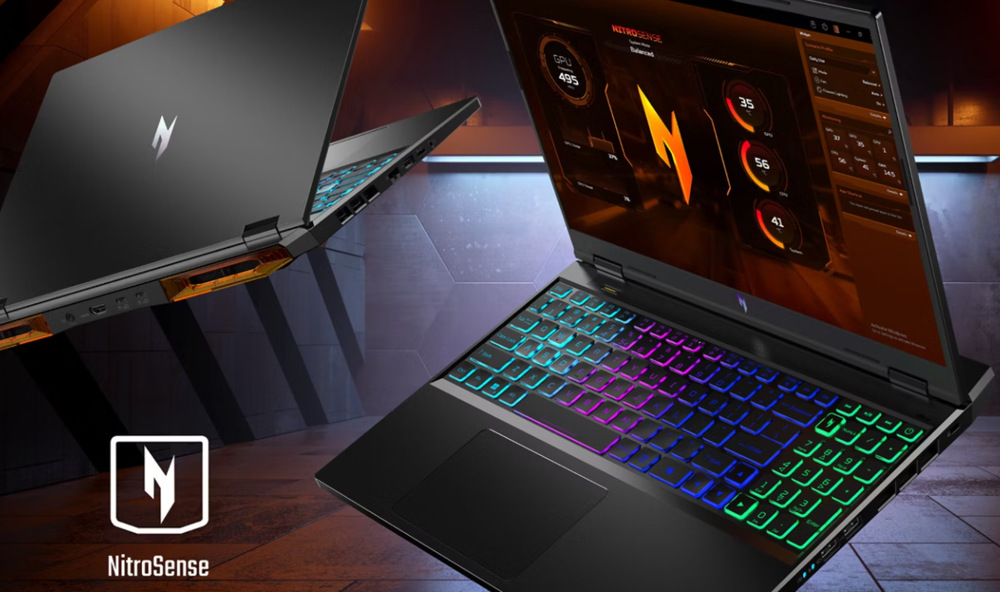 Notebook Acer Nitro 16 (AN16-42-R0GF) černý