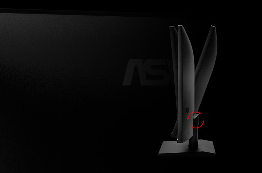 Ilustrace naklápění obrazovky ASRock Challenger