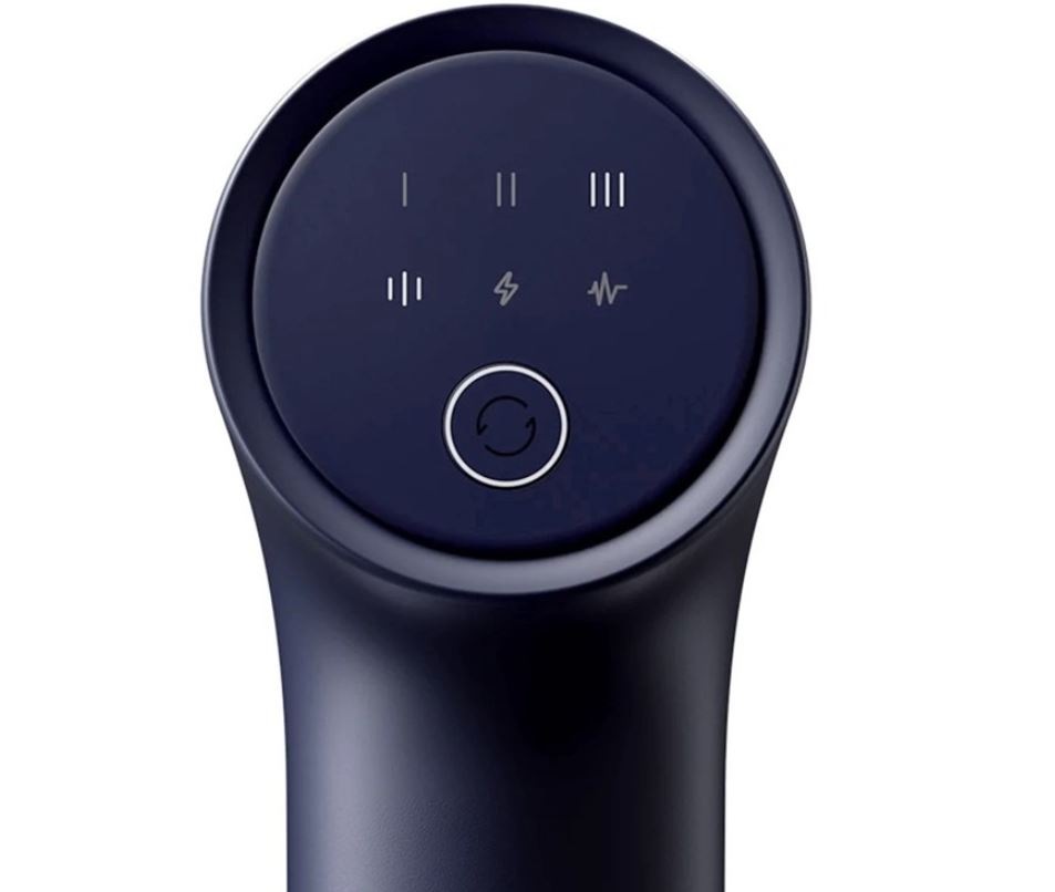 Masážní pistole Xiaomi Massage Gun 2 černá Masážní pistole Xiaomi Massage Gun 2 a ovládání