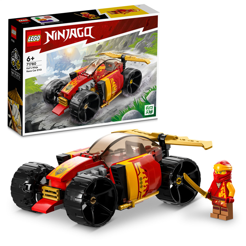 Stavebnice LEGO® NINJAGO® 71780 Kaiův nindža závoďák EVO