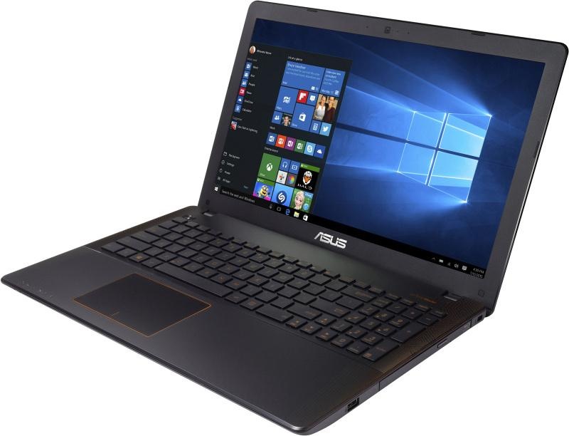 Notebook Asus F550VX-DM604T černý/oranžový