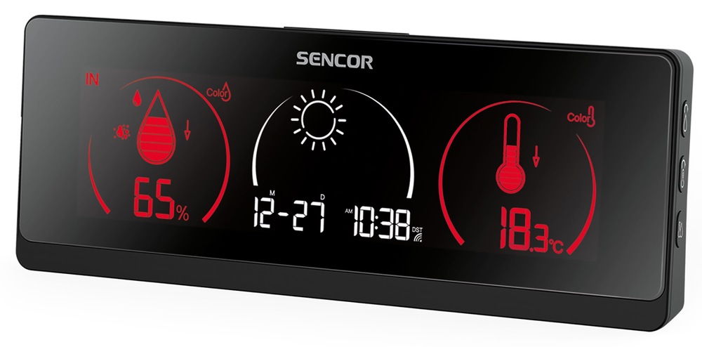 Meteorologická stanice Sencor SWS 8700 černá