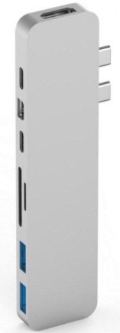 USB Hub HyperDrive PRO USB-C Hub pro MacBook Pro stříbrný