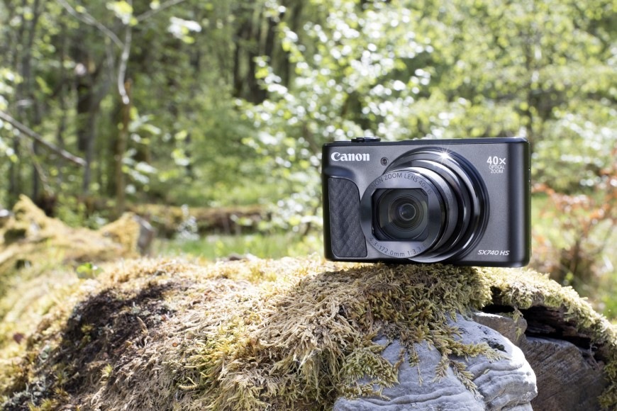 Digitální fotoaparát Canon PowerShot SX740 HS černý Digitální fotoaparát Canon PowerShot SX740 HS černý