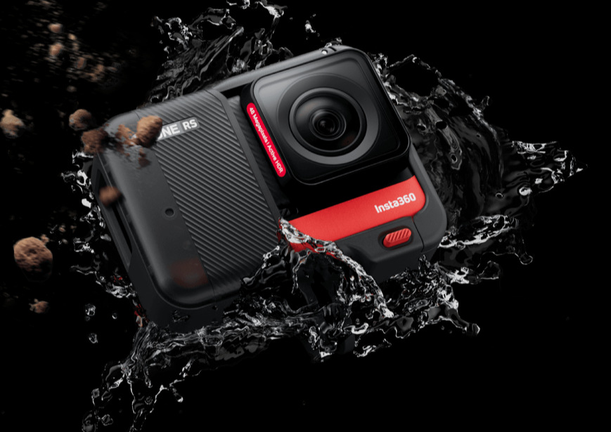 Outdoorová kamera Insta360 ONE RS (Twin Edition) černá