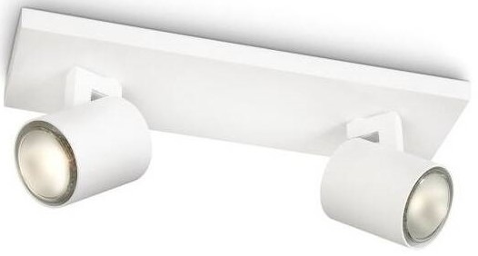 Bodové svítidlo Philips Runner, 2xGU10 bílé
