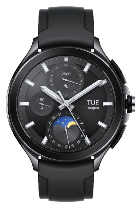 Chytré hodinky Xiaomi Watch 2 Pro 46mm - Black / Black Sport Band