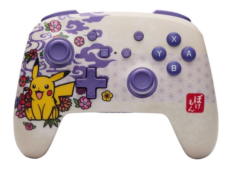 PowerA Enhanced Wireless pro Nintendo Switch – Pokémon Pikachu Blossom (NSGP0324-01)
