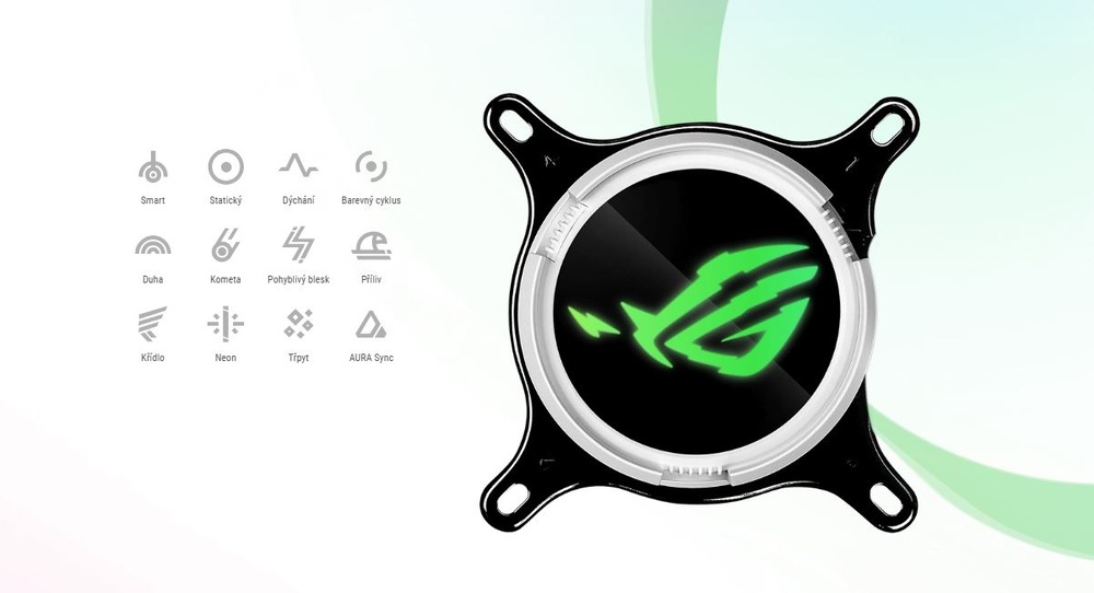 Asus ROG Strix LC III 360 ARGB LCD White