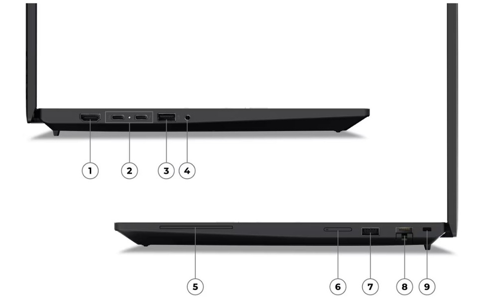 Notebook Lenovo ThinkPad P16s Gen 4 černý Lenovo ThinkPad P16s Gen 3