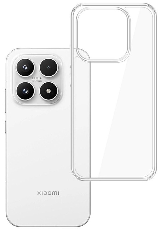 Kryt na mobil 3mk na Xiaomi 17, průhledná barva