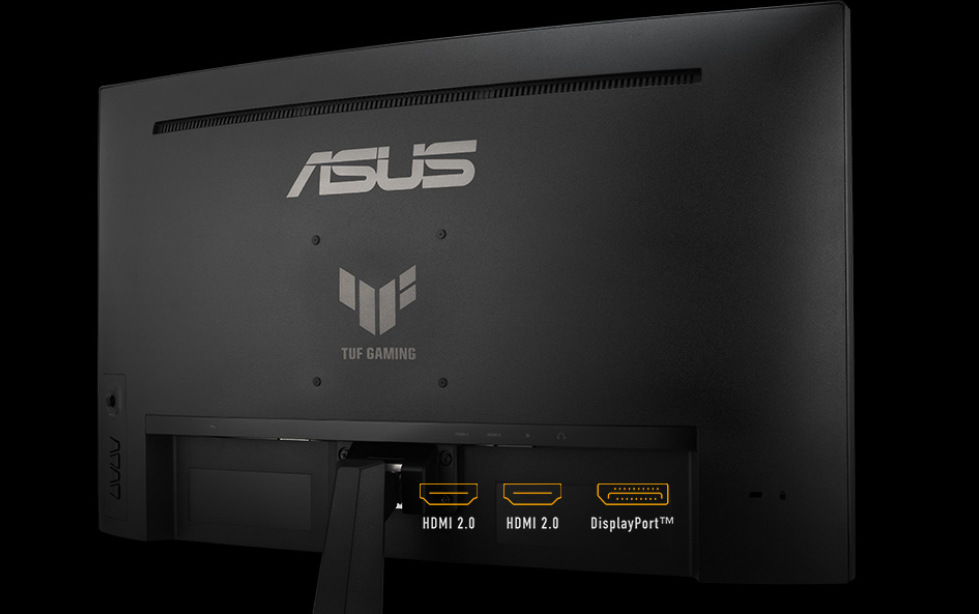ASUS TUF Gaming VG27VQM1B nabízí HDMI i DisplayPort