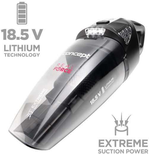 Akumulátorový vysavač Concept VP4380 šedý