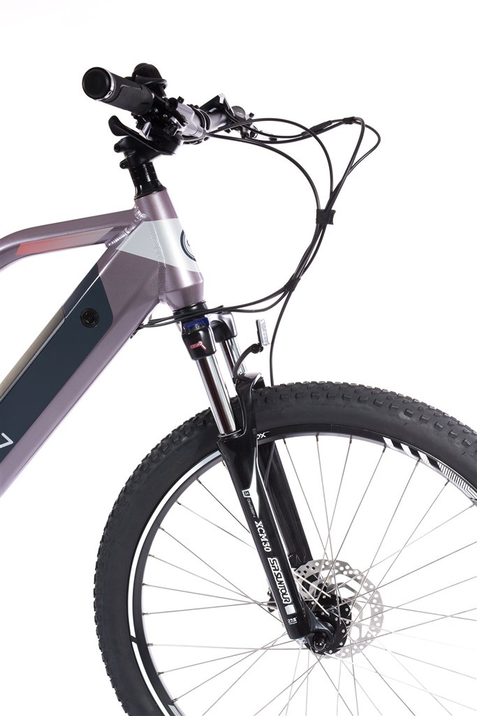 Elektrokolo GoGEN Bellis HD 630 27,5" 18" 2025 šedé/fialové