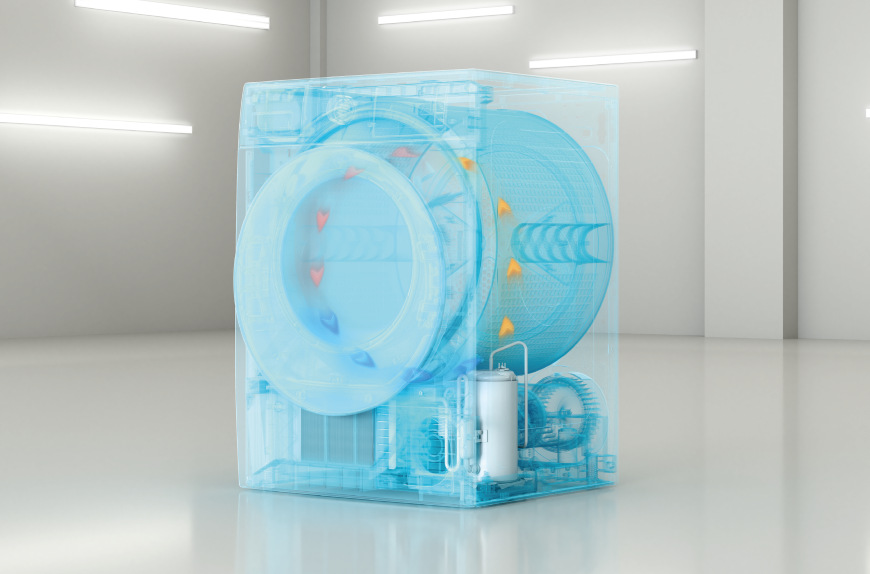 Sušička prádla Whirlpool C WD 85M WBS CZ bílá Sušička prádla Whirlpool C WD 85M WBS CZ, tepelné čerpadlo