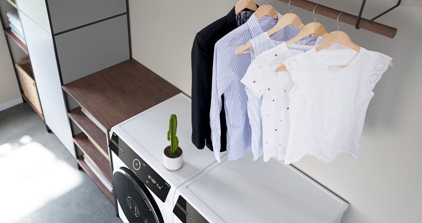 Sušička Bosch iron assist vodní pára