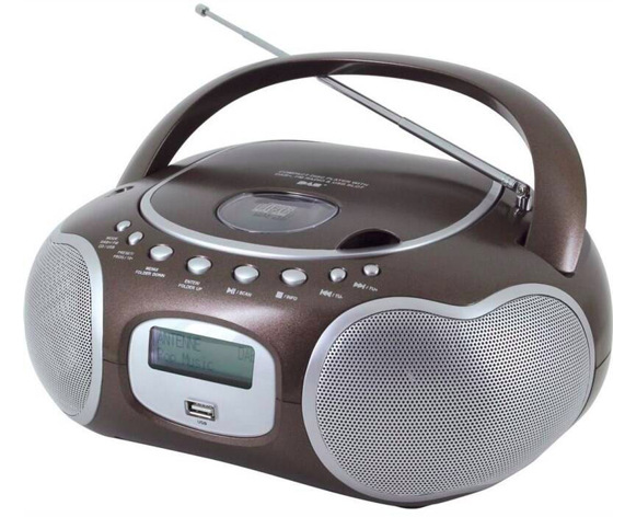 Radiopřijímač DAB+/CD Soundmaster SCD4200BR stříbrný/hnědý Radiopřijímač DAB+/CD Soundmaster SCD4200BR stříbrný/hnědý
